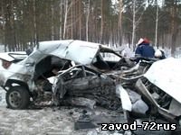 Ряд крупных дорожных аварий произошли на трассе Тюмень-Омск